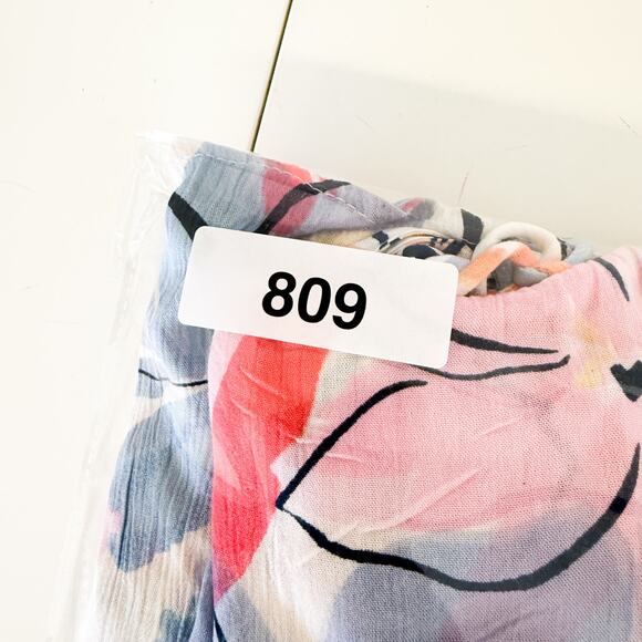 NWT Ripcurl Womens Bloom Floral Long Maxi Tank Dress White Pink - S - Picture 10 of 10